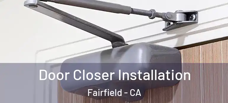  Door Closer Installation Fairfield - CA