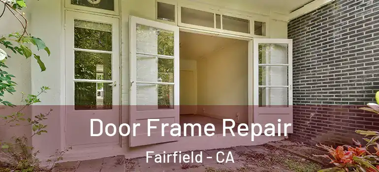  Door Frame Repair Fairfield - CA