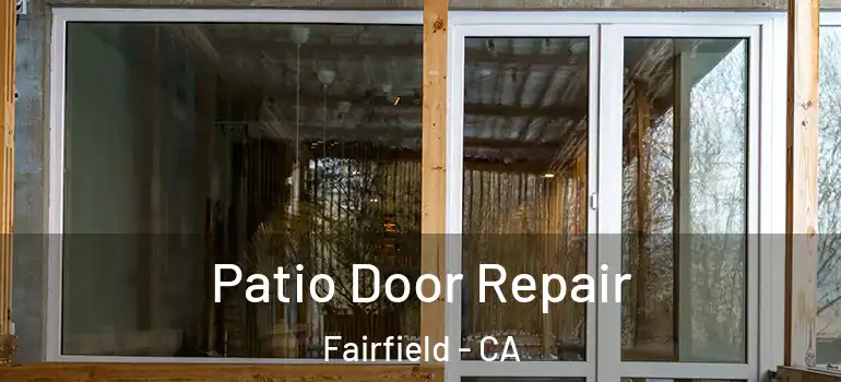  Patio Door Repair Fairfield - CA