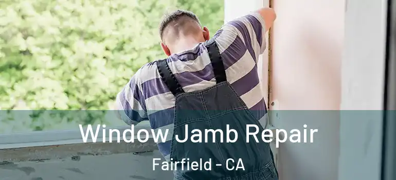  Window Jamb Repair Fairfield - CA